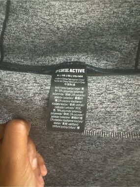 PINK Victoria's Secret Gray Heather Leggings - PINK Active